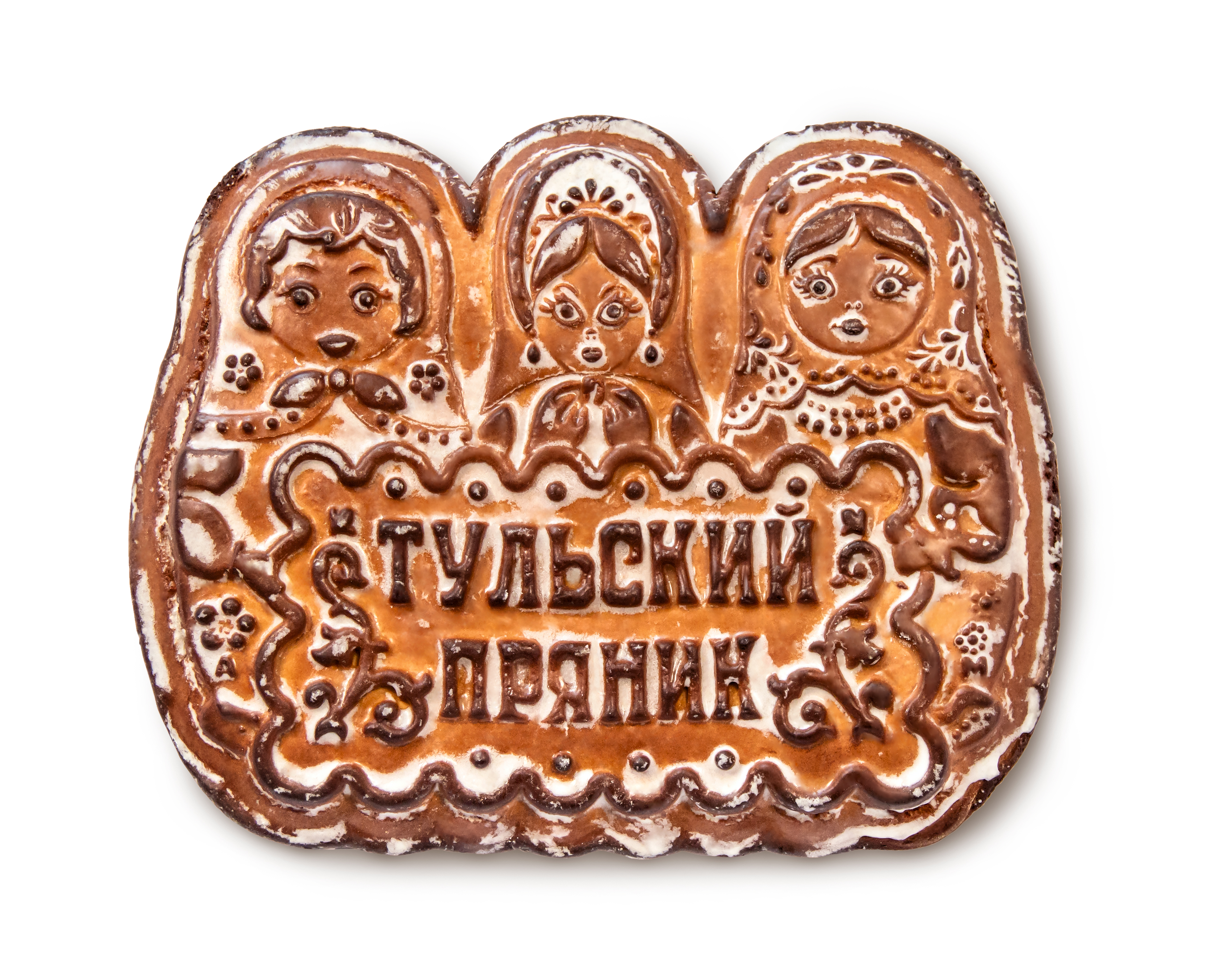 Тульский пряник "Три Матрешки", 1000 гр.