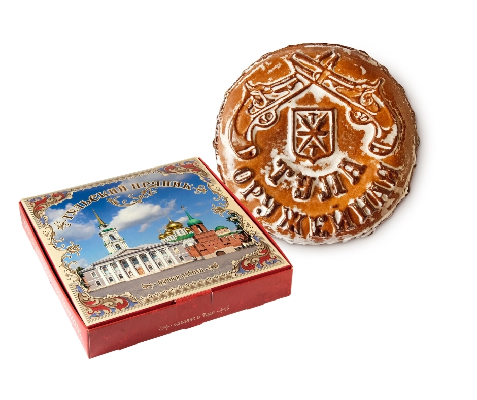 Тульский пряник «Вид на Тульский кремль», 650 гр.