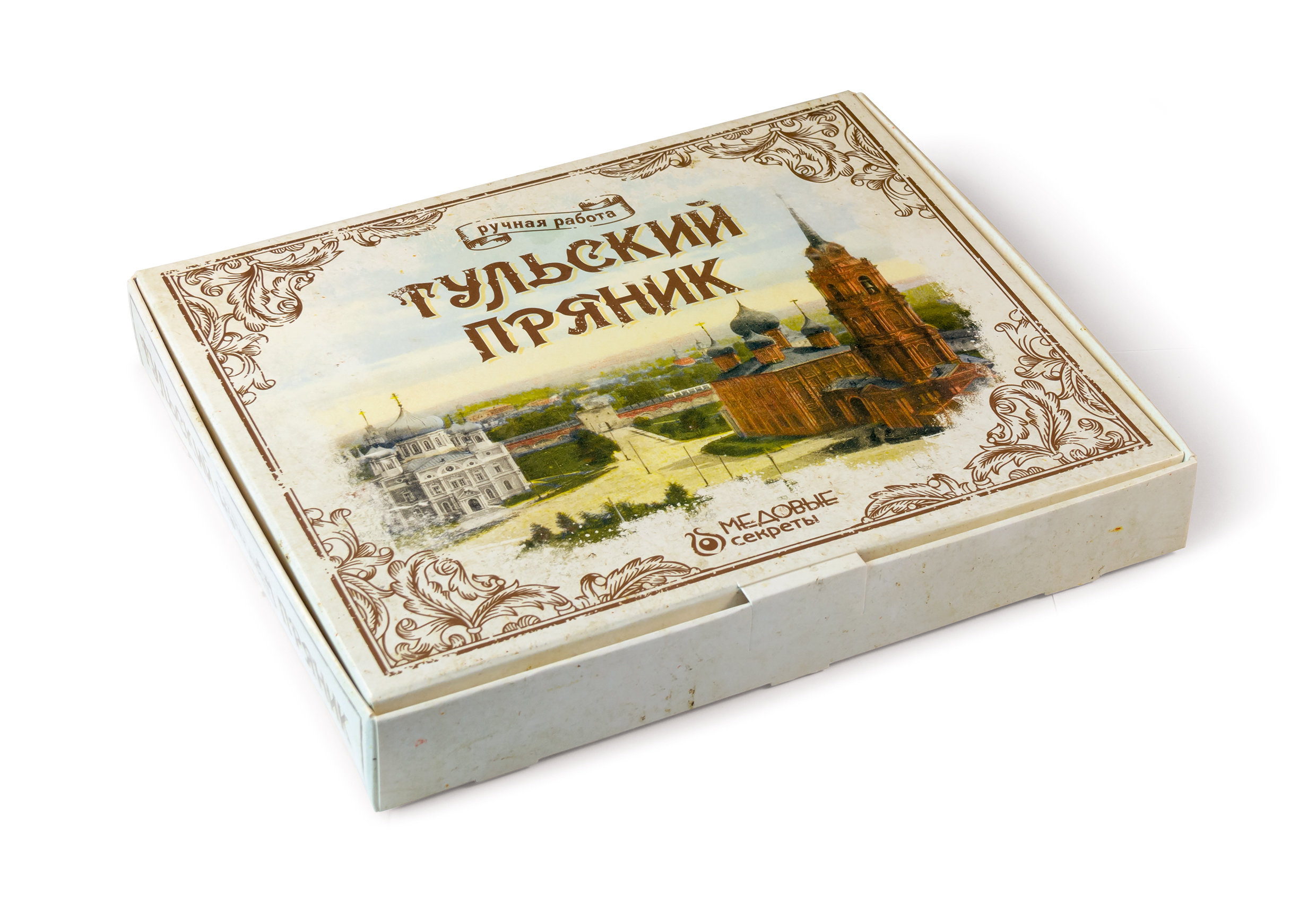 Тульский пряник «Птички» в винтажной коробке, 750 гр.