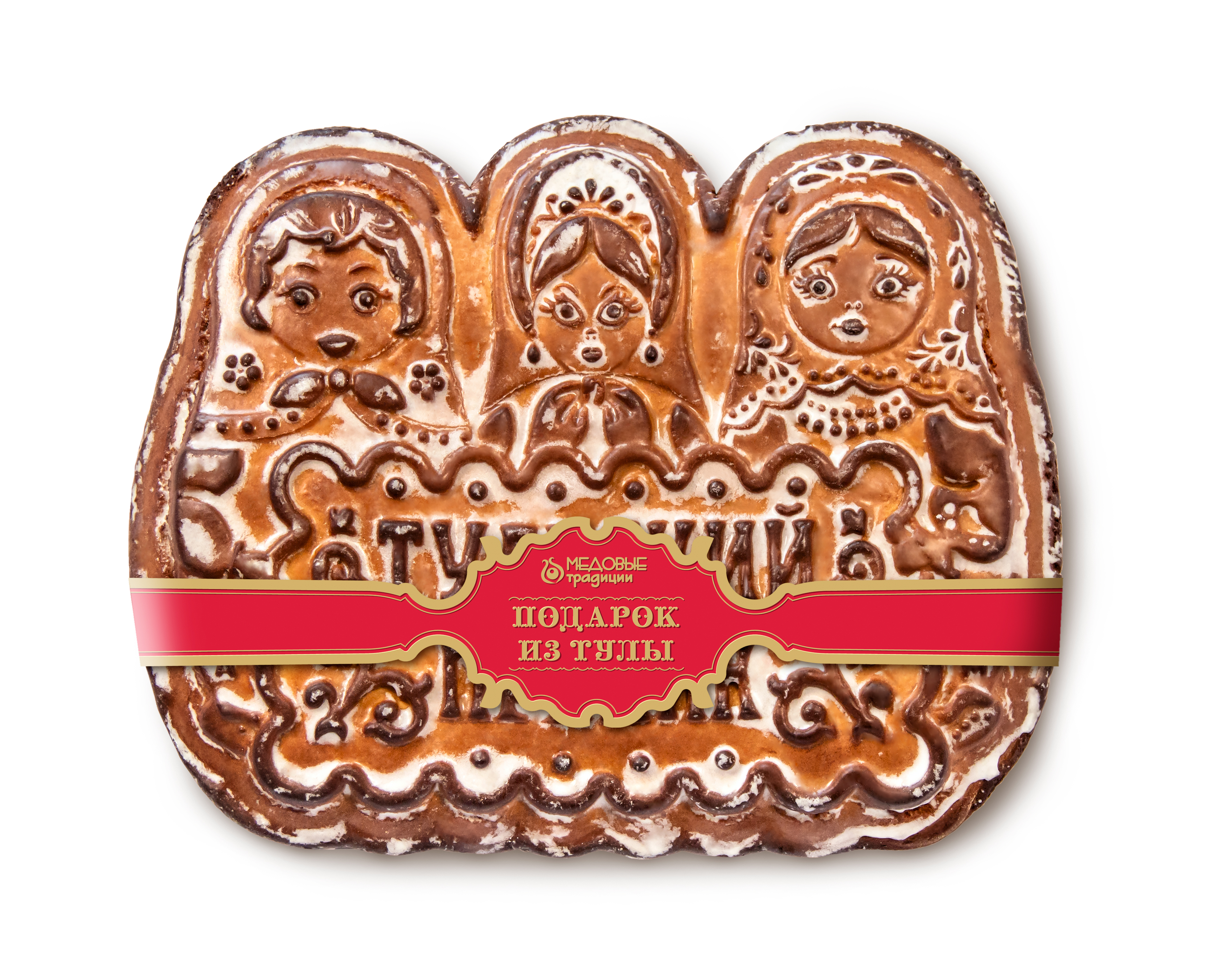 Тульский пряник "Три Матрешки", 1000 гр.