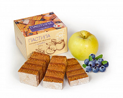 Пастила с черникой, вес 250 гр
