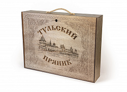 Тульский пряник в деревянной коробке, 5000 гр