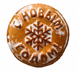 Тульский пряник "Снежинка", 100 гр.